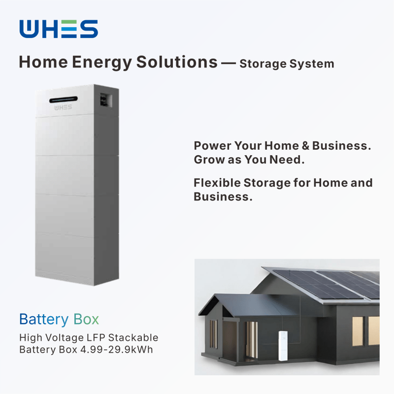 High Voltage LFP Stackable Battery Box 4.99-29.9kWh