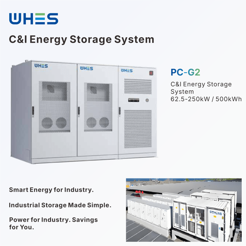 C&I Energy Storage System 62.5-250kW / 500kWh