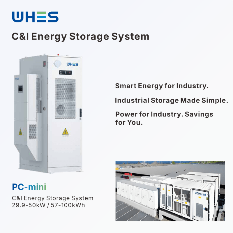 C&I Energy Storage System29.9-50kW / 57-100kWh